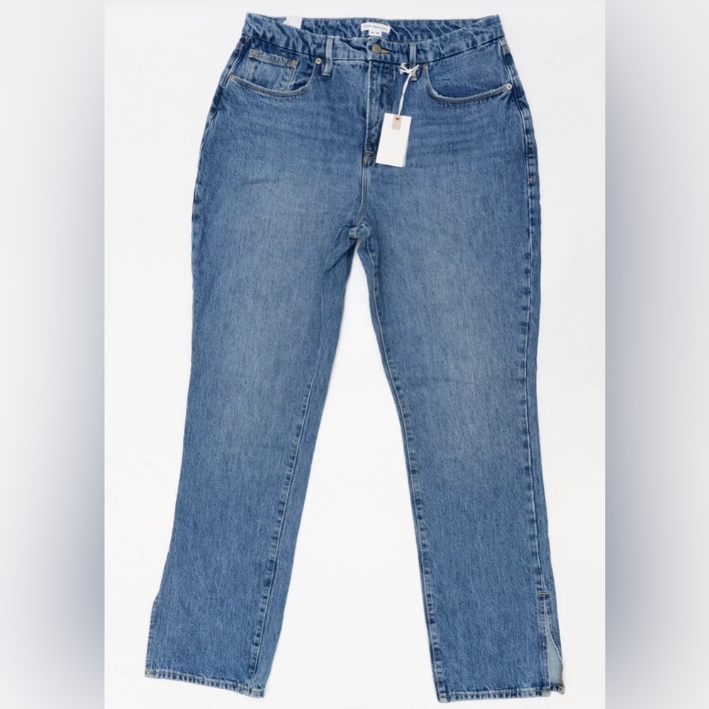 Good American Jeans Women’s 8/29 With Slit On Cuff